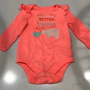 Baby girl onesie